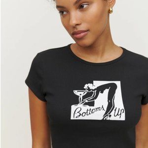 Reformation Muse Tee (Bottoms Up)